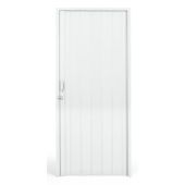 Porta Sanfonada PVC 2,10x0,96m Branca Plasflex
